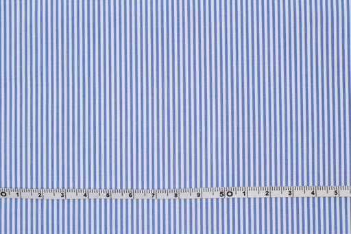 BCI Cotton Poplin - Pinstripes - 7 Variants-Fabric-FabricSight