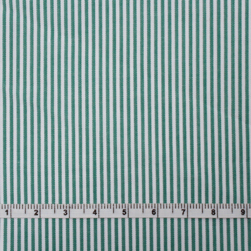 BCI Cotton Poplin - Pinstripes - 7 Variants-Fabric-FabricSight