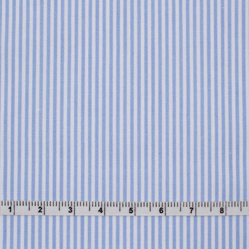 BCI Cotton Poplin - Pinstripes - 7 Variants-Fabric-FabricSight