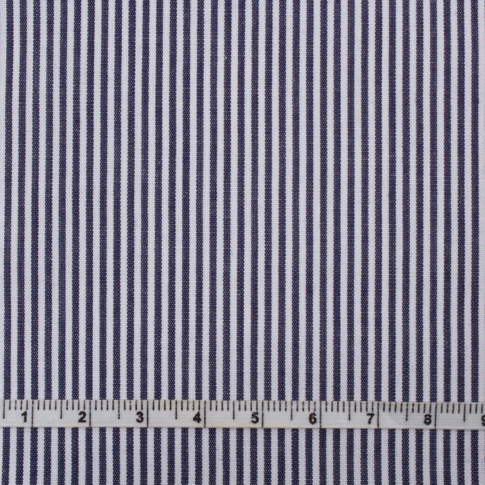 BCI Cotton Poplin - Pinstripes - 7 Variants-Fabric-FabricSight