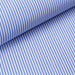 BCI Cotton Poplin - Pinstripes - Light Blue-Remnant-FabricSight