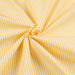 BCI Cotton Poplin Pintripes - Yellow (1 Mt Remnant)-Remnant-FabricSight