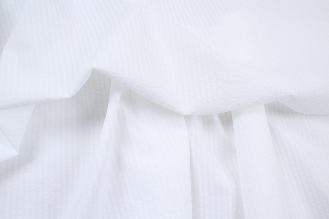 BCI Cotton Stripes Seersucker - 6 color available-Fabric-FabricSight