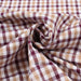 BCI Cotton Vichy Checks Twill for Shirting - Bicolor-Fabric-FabricSight