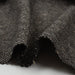 Bi-Color Recycled Wool Twill for Outwear - Brown and Black-Fabric-FabricSight
