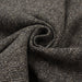 Bi-Color Recycled Wool Twill for Outwear - Brown and Black-Fabric-FabricSight