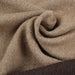 Bi-color Double Face Recycled Wool - Beige / Brown-Fabric-FabricSight