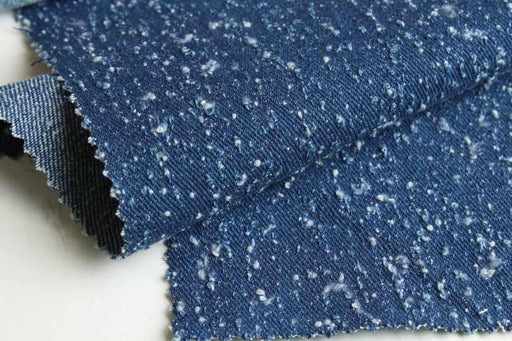 Broken Denim Washed – Recycled Cotton-Fabric-FabricSight