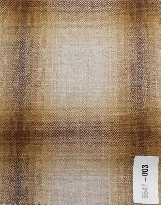 Brushed Cotton Flannel – Blurred Checks-Fabric-FabricSight