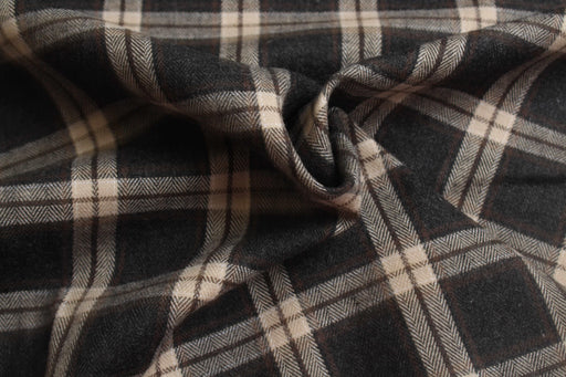 Brushed Cotton Flannel – Check Shirting (4 Variants)-Fabric-FabricSight