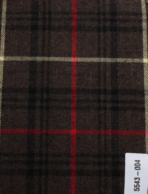 swatch-Brushed Cotton Flannel – Tartan Checks-Fabric-FabricSight
