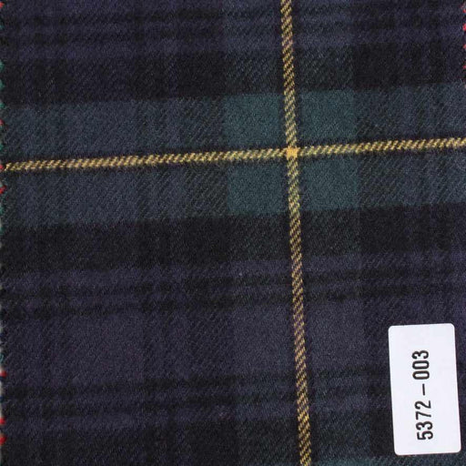 Brushed Cotton Tartan Flannel – Heritage Twill – 4 Classic Colorways-Fabric-FabricSight