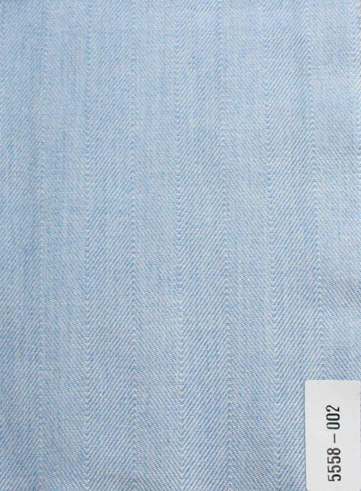 swatch-Brushed Herringbone Shirting – Organic Cotton & TENCEL™-Fabric-FabricSight