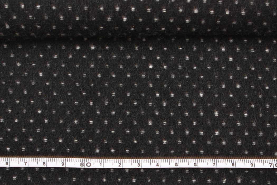 Brushed Jacquard - Small Dots-Fabric-FabricSight