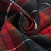 Brushed Twill Flannel for Shirting - Red Checks-Fabric-FabricSight