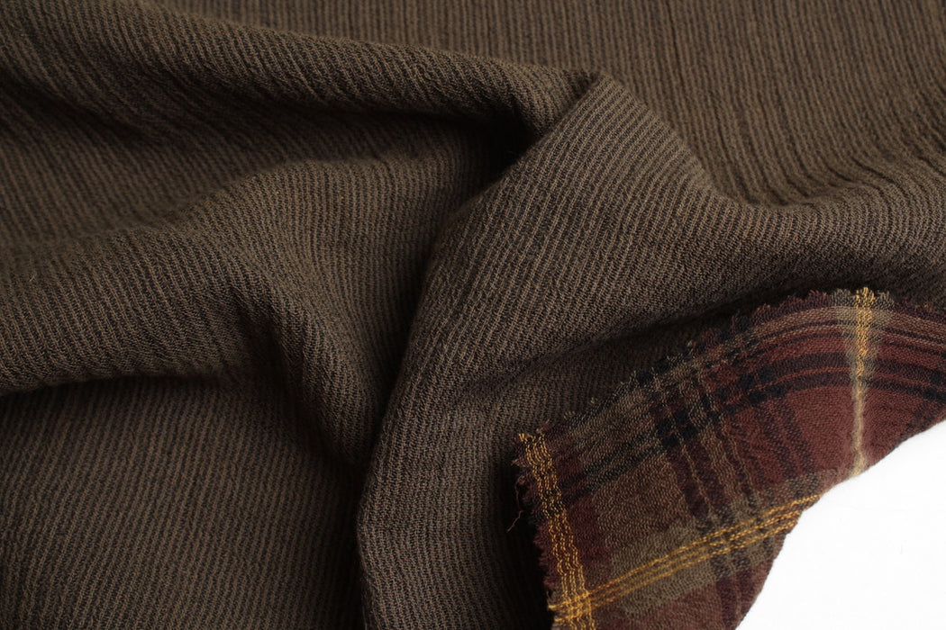 Organic Cotton Double Gauze – Checks