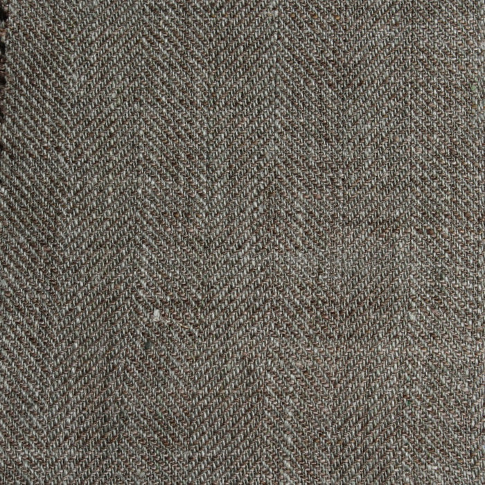 Yarn-Dyed Herringbone Linen Fabric – 100% European Flax® – 18 Colors