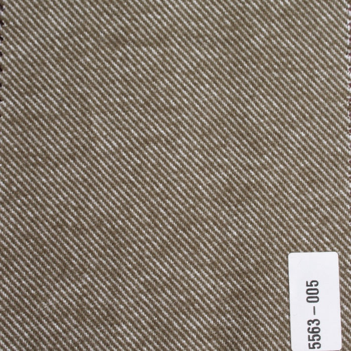 Heavy Brushed Melange Flannel Twill – Recycled Cotton Blend – 5 Autumn Colors