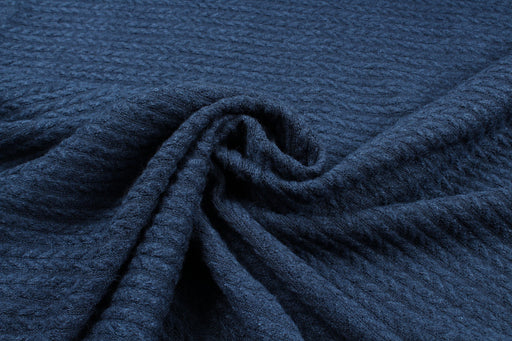 Cashmere Touch Knitted Jacquard - Cable-knit-Roll-FabricSight