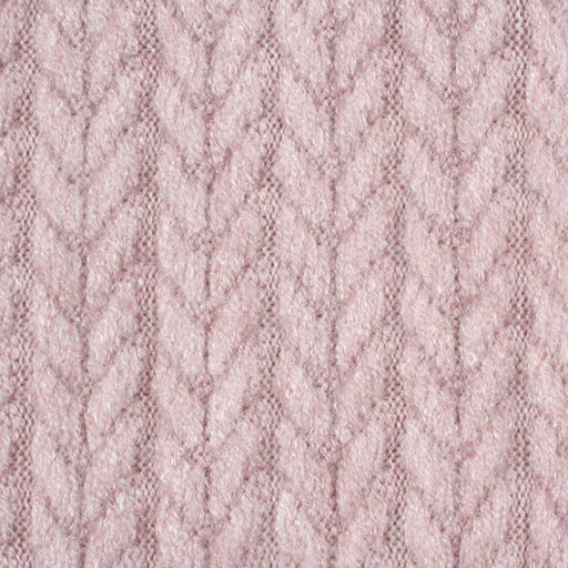 Cashmere Touch Knitted Jacquard - Cable-knit-Roll-FabricSight