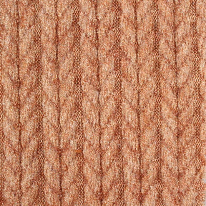Cashmere Touch Knitted Jacquard - Cable-knit-Roll-FabricSight