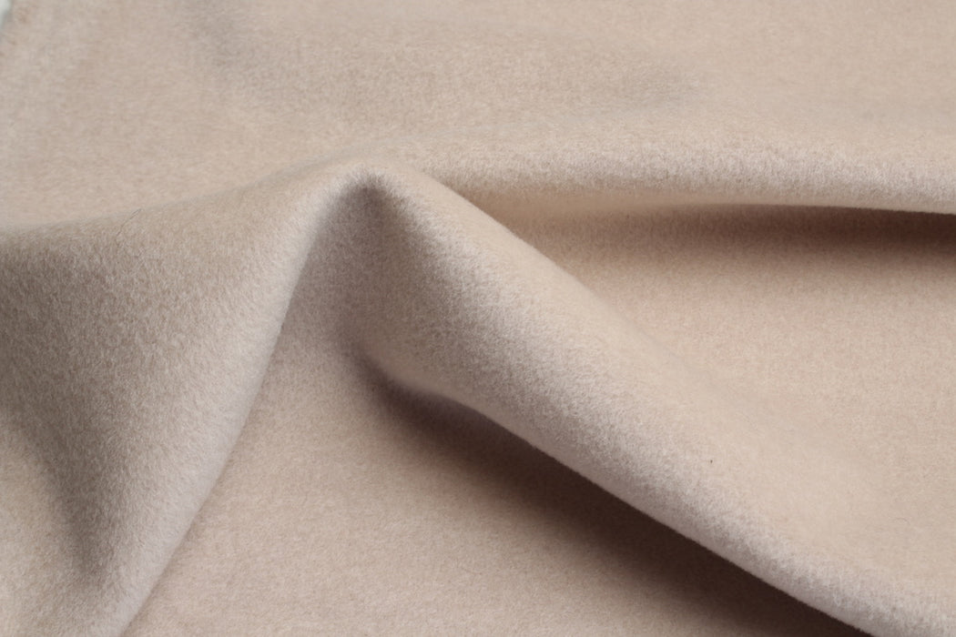 Cashmere and Virgin Wool Fur Coat Fabric – Italian Designer Stock-Fabric-FabricSight