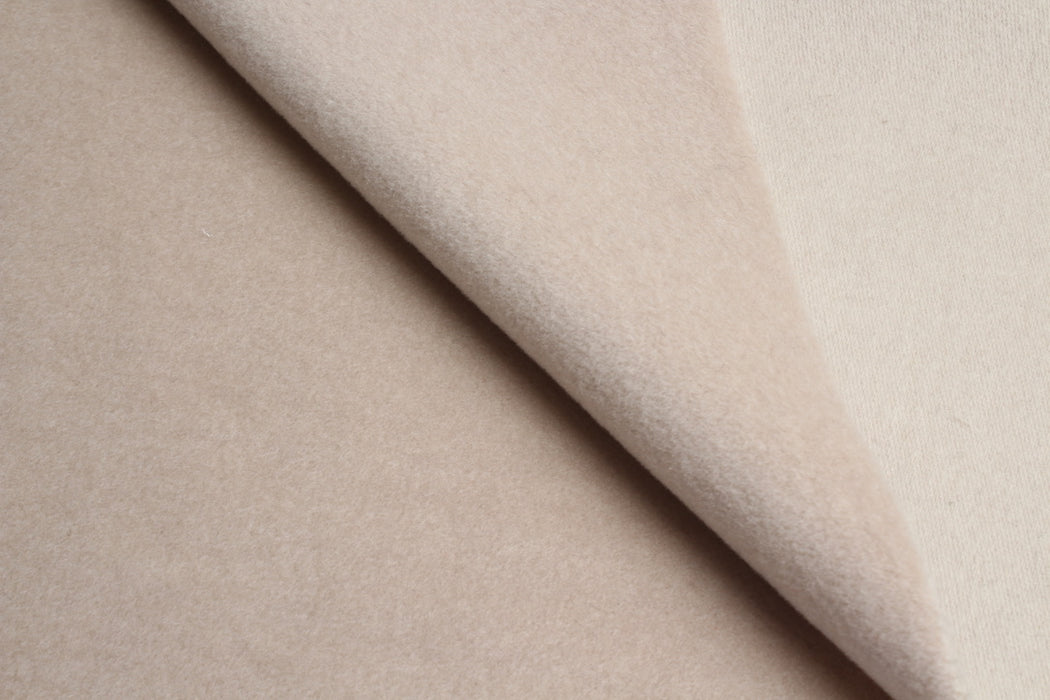 Cashmere and Virgin Wool Fur Coat Fabric – Italian Designer Stock-Fabric-FabricSight