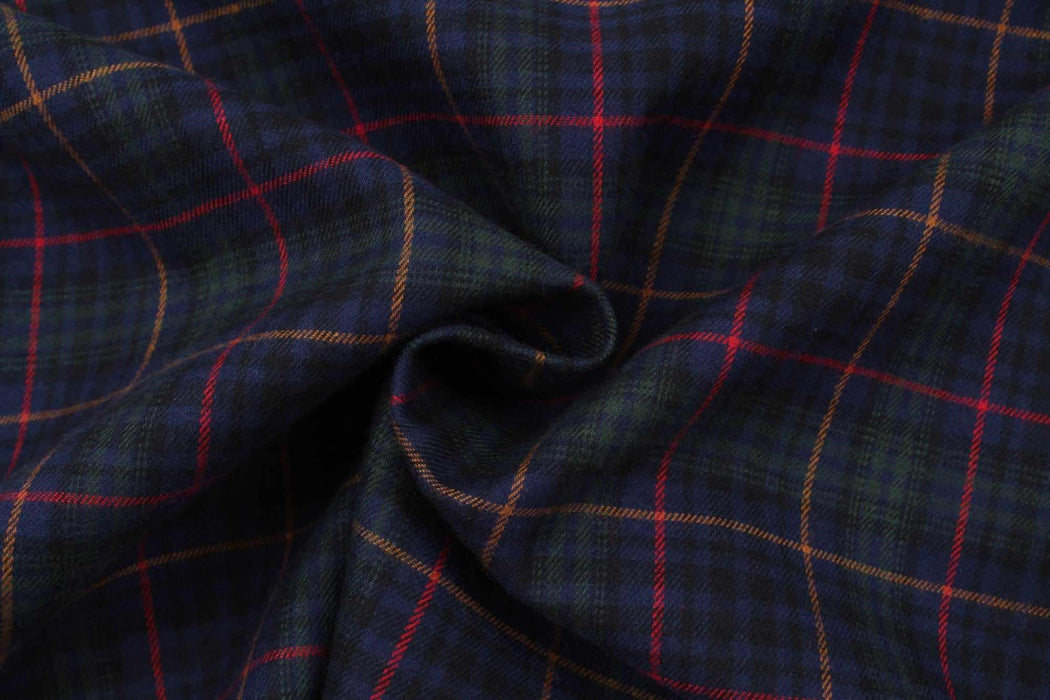 Checks Cotton Flannel - 8 Variants Available-Fabric-FabricSight