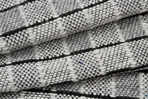 Checks Recycled Wool Jacquard for Coats - 4 colors available-Fabric-FabricSight