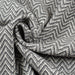 Chevron Jacquard Recycled Wool - Double Face-Fabric-FabricSight