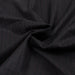 Cold Wool Fabric Stripes for Trousers - Black-Fabric-FabricSight
