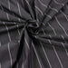 Cotton 60/2 Poplin - Stripes - 1 Meter Remnant-Remnant-FabricSight