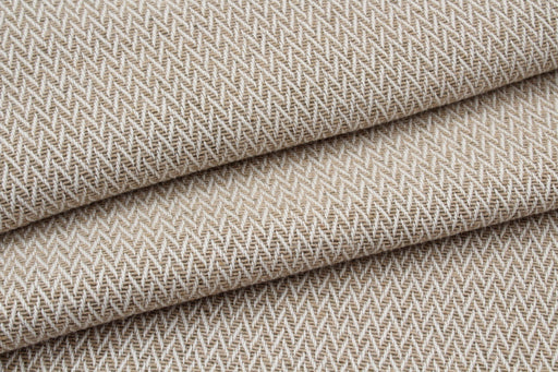 Cotton Blend Chevron Tweed-Fabric-FabricSight
