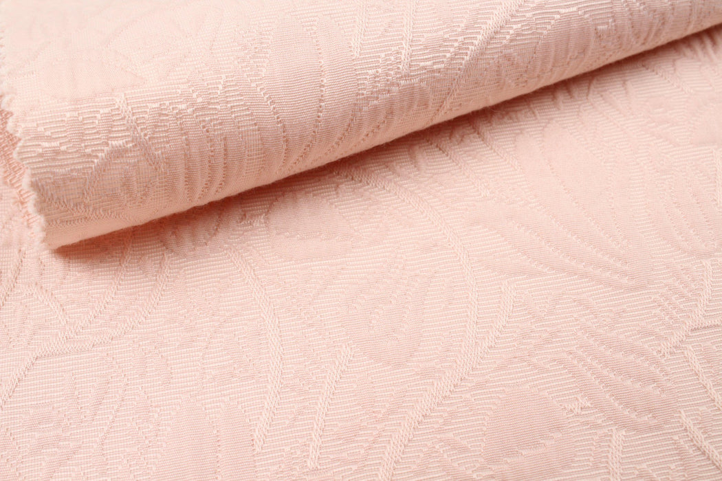 Cotton Blend Jacquard - Floral-Fabric-FabricSight