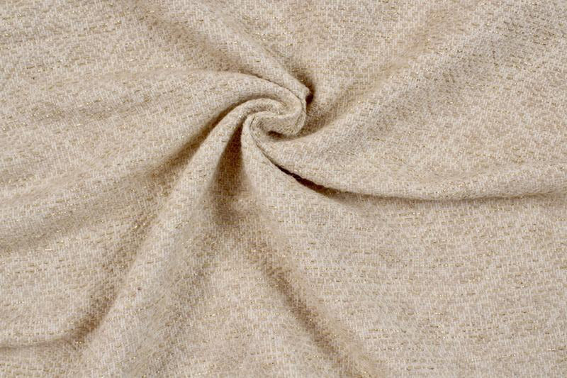 Cotton Blend Tweed Jacquard with Lurex - EFIGIE-Fabric-FabricSight