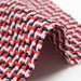 Cotton Blend Tweed - Red, Navy & White-Fabric-FabricSight