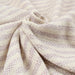 Cotton Blend Tweed - Stripes with Silver Lurex-Fabric-FabricSight