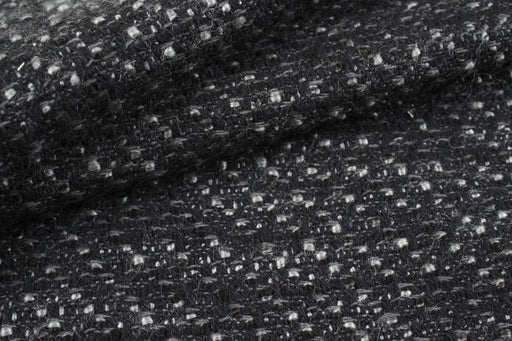Cotton Bouclé Tweed Melange - LYON-Fabric-FabricSight