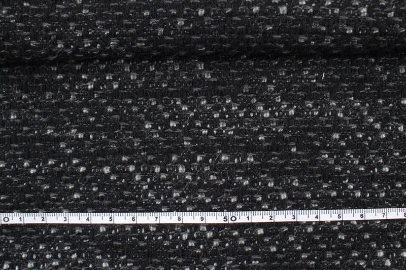 Cotton Bouclé Tweed Melange - LYON-Fabric-FabricSight