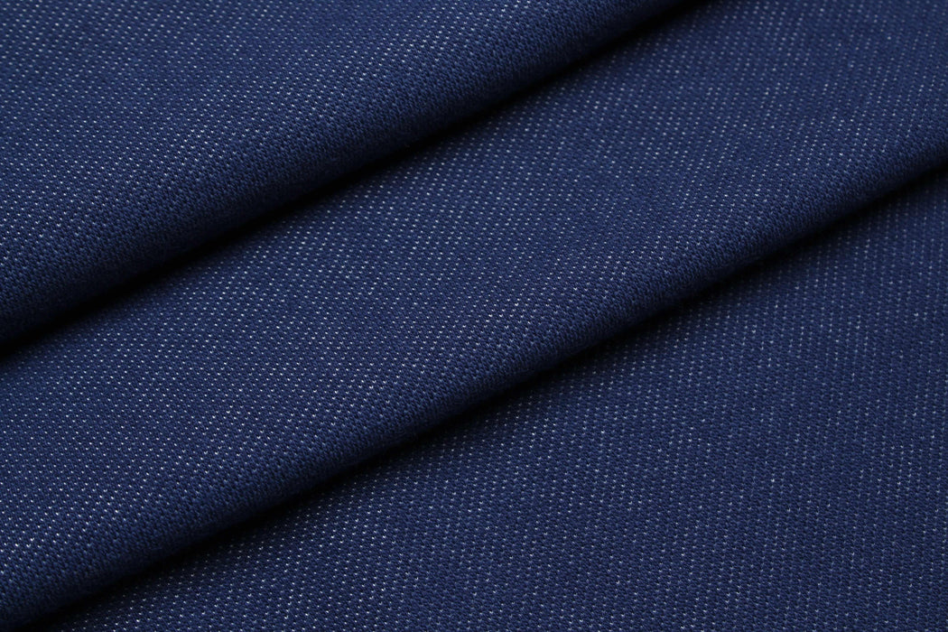 Cotton Denim Knit - Stretch-Fabric-FabricSight