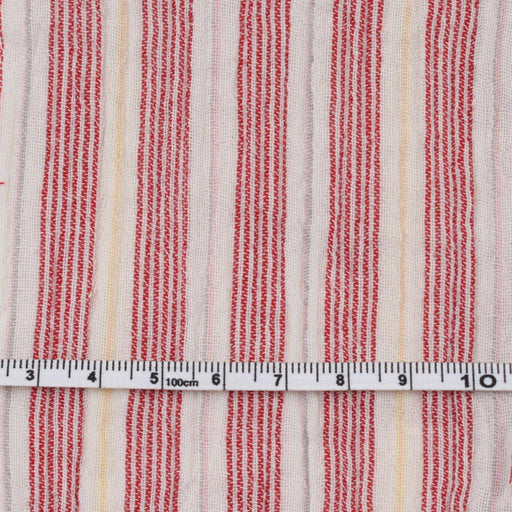 Cotton Double Muslin - Fancy Checks and Stripes Prints - 4 Variants-Fabric-FabricSight