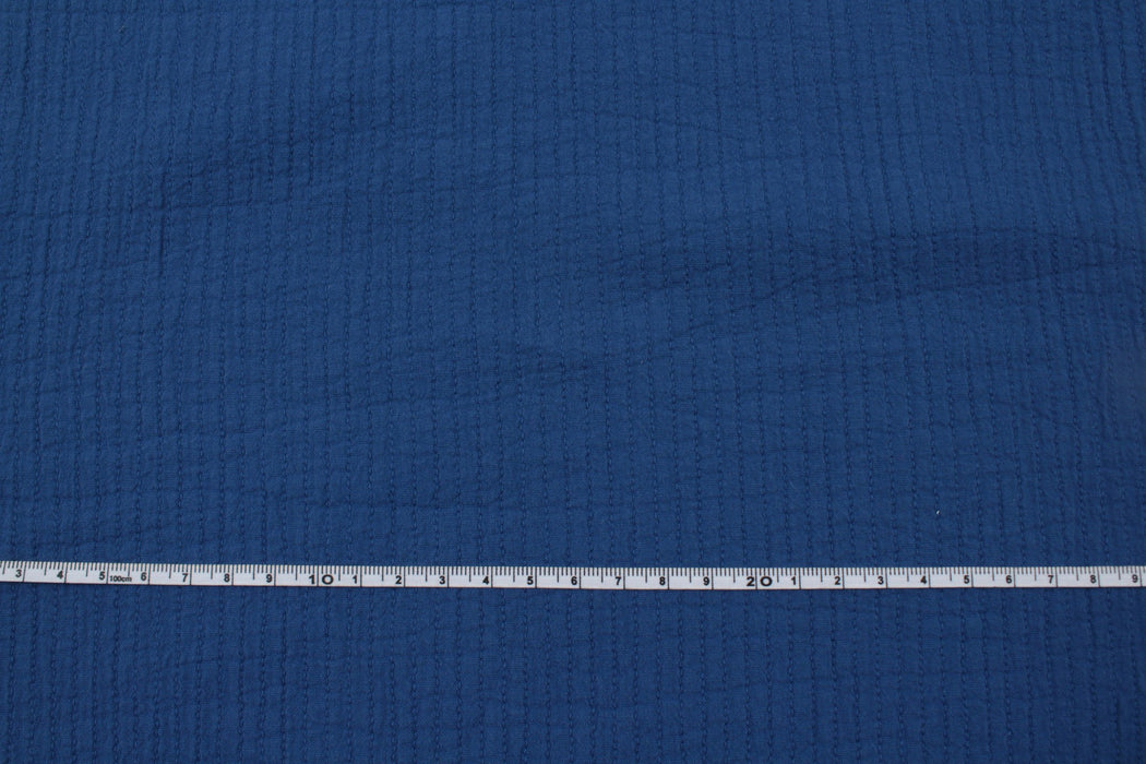 Cotton Double Muslin - Stripes (+10 Colors Available)-Fabric-FabricSight