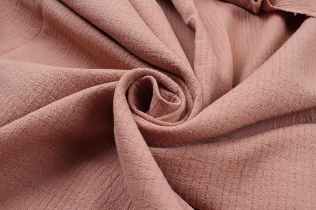 Cotton Double Muslin - Stripes (+10 Colors Available)-Fabric-FabricSight