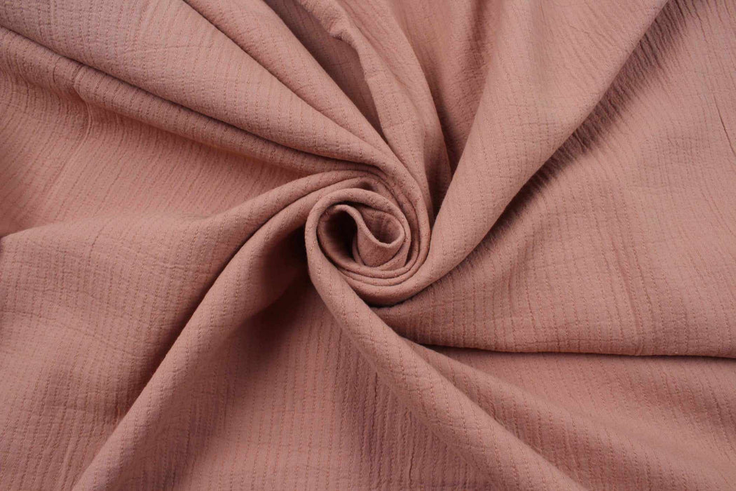 Cotton Double Muslin - Stripes (+10 Colors Available)-Fabric-FabricSight