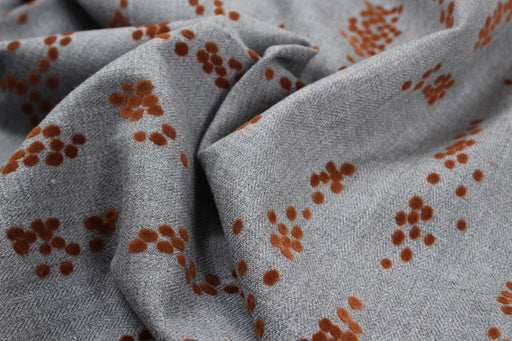 Cotton Flannel Flock Print Precious-Fabric-FabricSight
