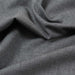 Cotton Flannel - Medium Grey Melange and Navy-Fabric-FabricSight