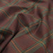 Cotton Flannel Shirting - Brown / Green Checks-Fabric-FabricSight