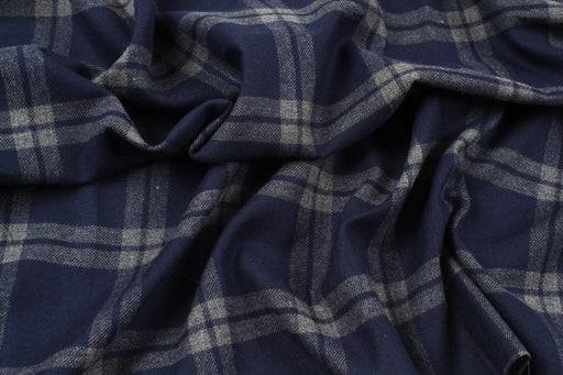 Cotton Flannel Tartan Checks - Remnant-Remnant-FabricSight