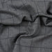 Cotton Flannel Windowpane - Grey-Fabric-FabricSight
