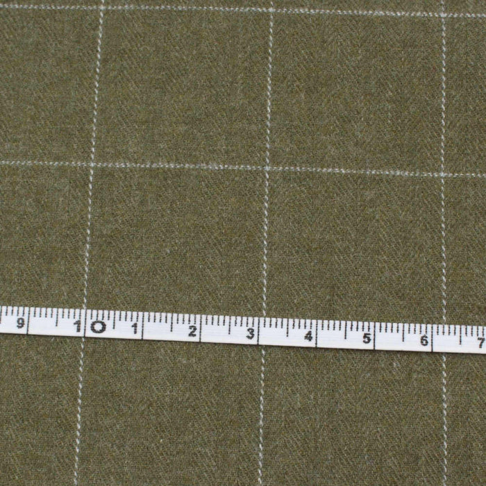 Cotton Flannel for Shirts - Houndstooth and Windowpane Checks-Fabric-FabricSight